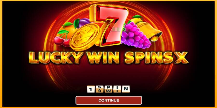 Hrací automat: Lucky Win Spins X s reálnou šancou na výhru