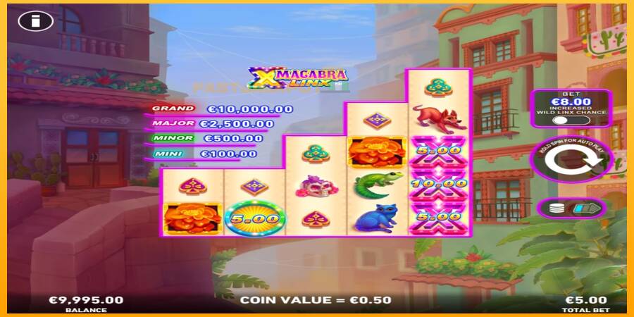 Hrací automat: Macabra Linx PowerPlay Jackpot s reálnou šancou na výhru