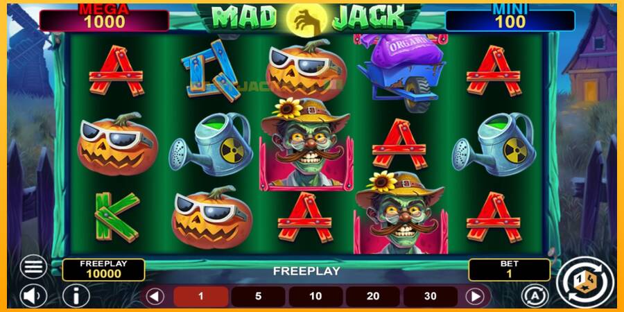 Hrací automat: Mad Jack Hold & Win s reálnou šancou na výhru