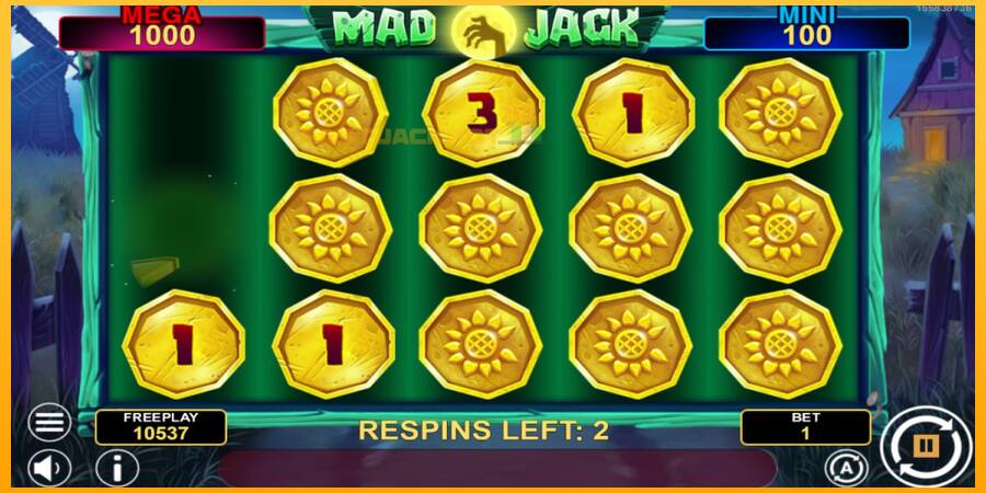 Hrací automat: Mad Jack Hold & Win s reálnou šancou na výhru