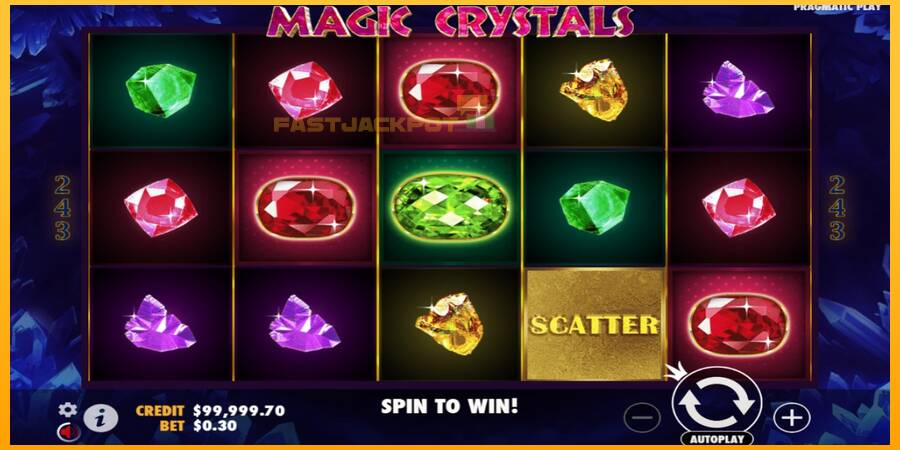 Hrací automat: Magic Crystals s reálnou šancou na výhru