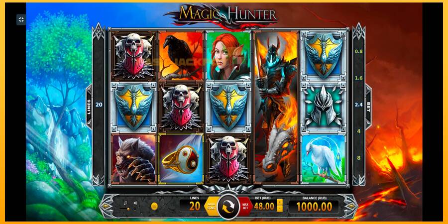 Hrací automat: Magic Hunter s reálnou šancou na výhru