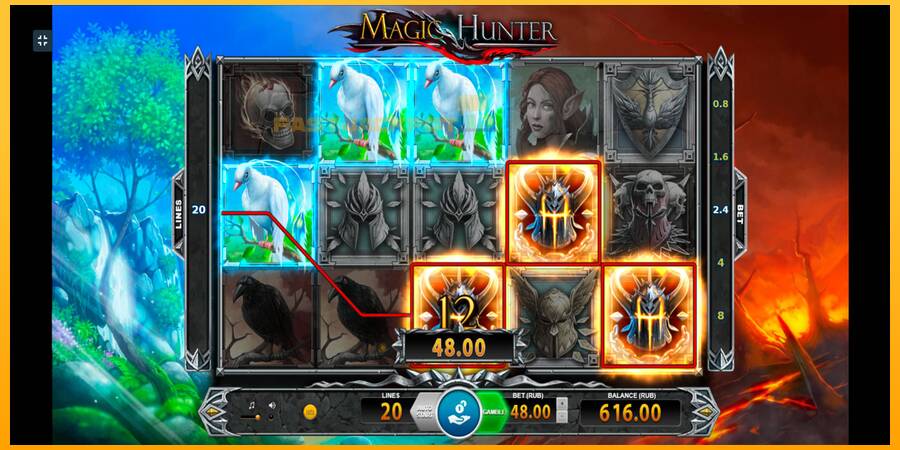 Hrací automat: Magic Hunter s reálnou šancou na výhru