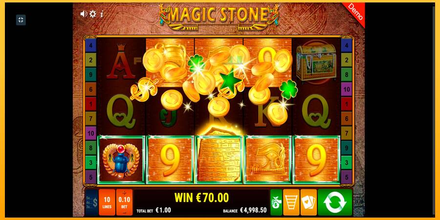 Hrací automat: Magic Stone s reálnou šancou na výhru