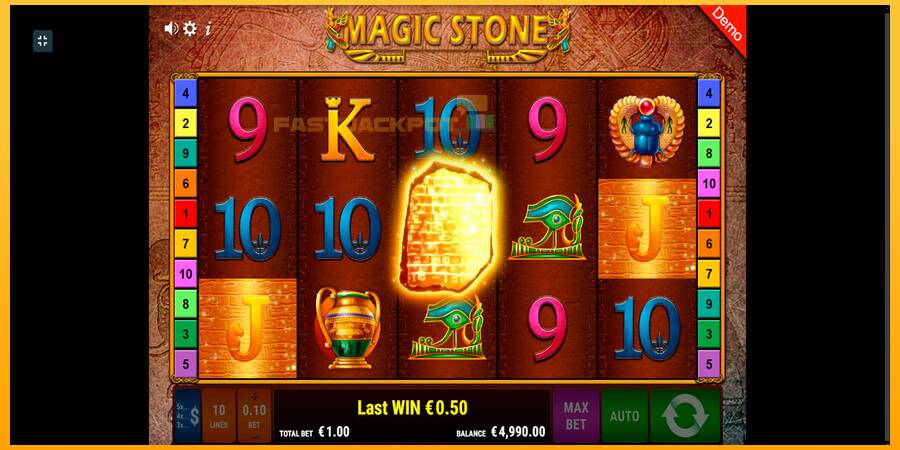 Hrací automat: Magic Stone s reálnou šancou na výhru