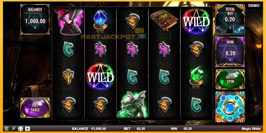 Hrací automat: Magic Wilds s reálnou šancou na výhru