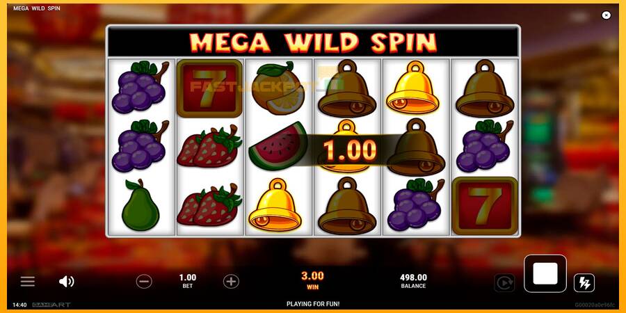 Hrací automat: Mega Wild Spin s reálnou šancou na výhru