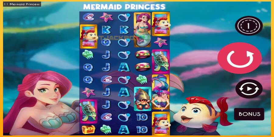 Hrací automat: Mermaid Princess s reálnou šancou na výhru