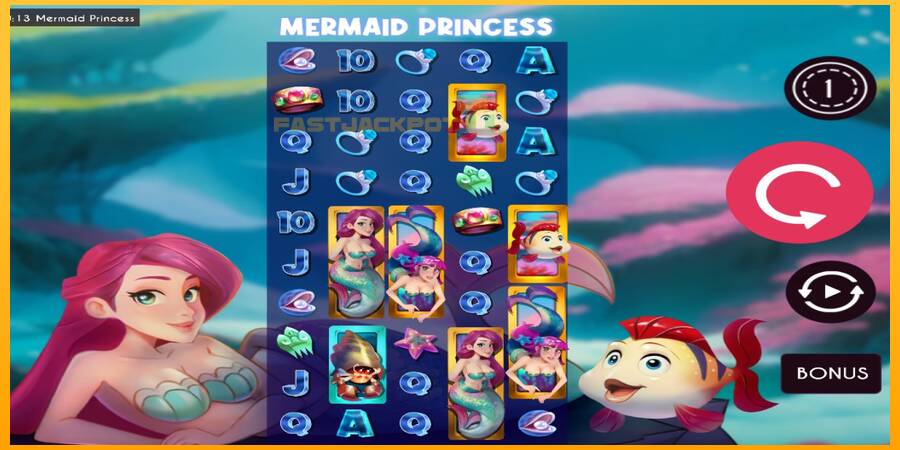 Hrací automat: Mermaid Princess s reálnou šancou na výhru