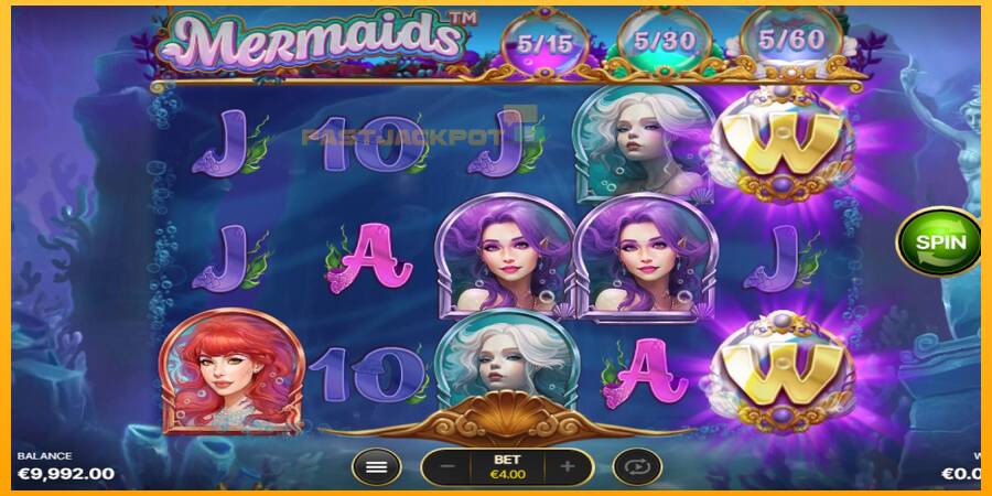 Hrací automat: Mermaids s reálnou šancou na výhru