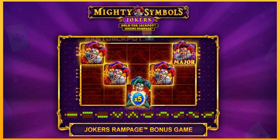 Hrací automat: Mighty Symbols: Jokers s reálnou šancou na výhru