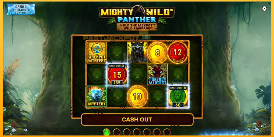 Hrací automat: Mighty Wild: Panther Grand Diamond Edition s reálnou šancou na výhru