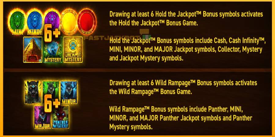 Hrací automat: Mighty Wild: Panther Grand Diamond Edition Halloween Jackpots s reálnou šancou na výhru