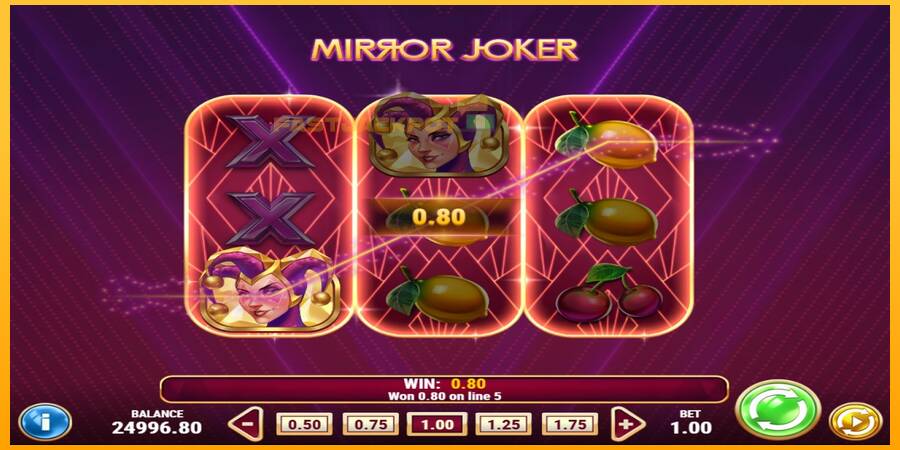 Hrací automat: Mirror Joker s reálnou šancou na výhru