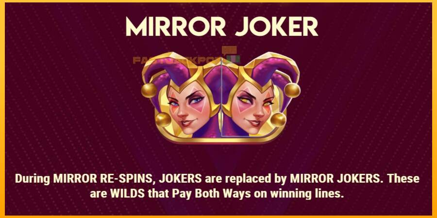 Hrací automat: Mirror Joker s reálnou šancou na výhru