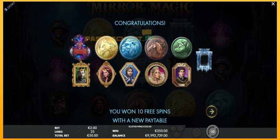 Hrací automat: Mirror Magic s reálnou šancou na výhru