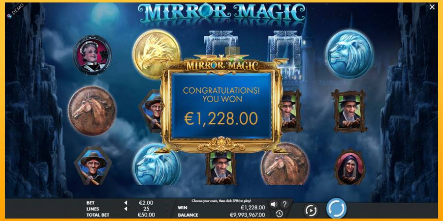 Hrací automat: Mirror Magic s reálnou šancou na výhru