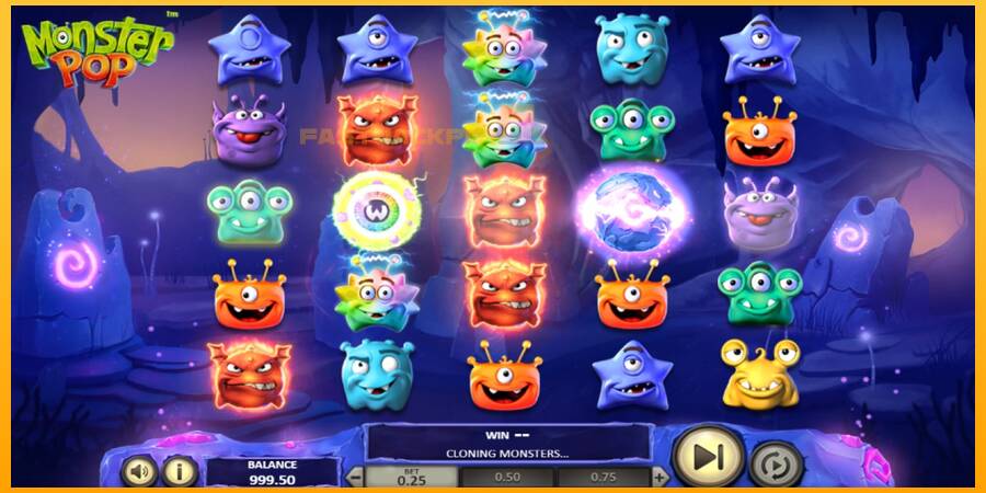 Hrací automat: Monster Pop s reálnou šancou na výhru