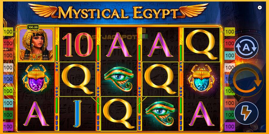 Hrací automat: Mystical Egypt s reálnou šancou na výhru