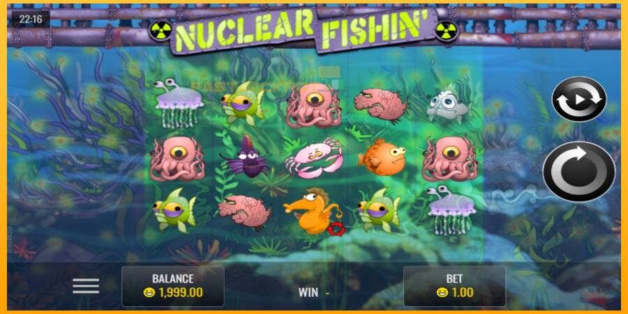 Hrací automat: Nuclear Fishin’ s reálnou šancou na výhru