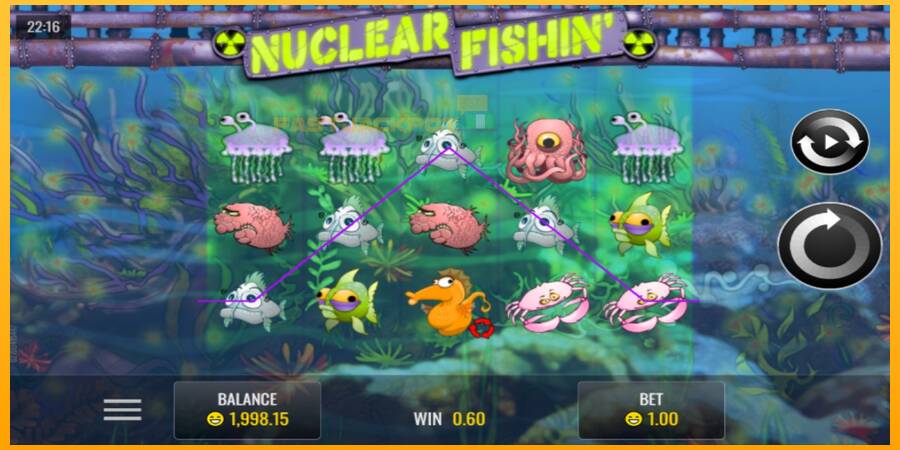 Hrací automat: Nuclear Fishin’ s reálnou šancou na výhru