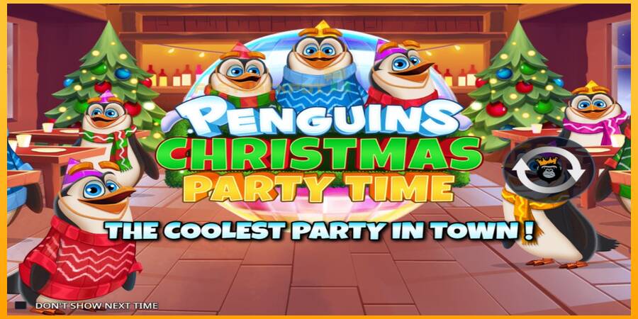 Hrací automat: Penguins Christmas Party Time s reálnou šancou na výhru