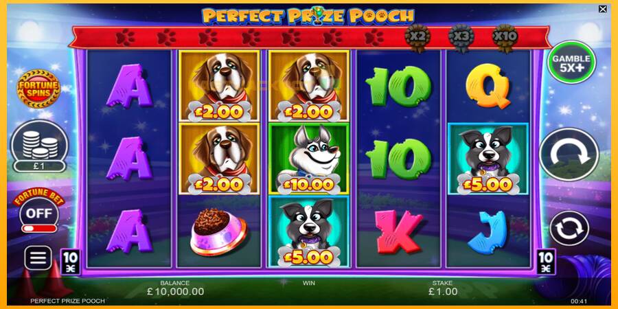 Hrací automat: Perfect Prize Pooch s reálnou šancou na výhru