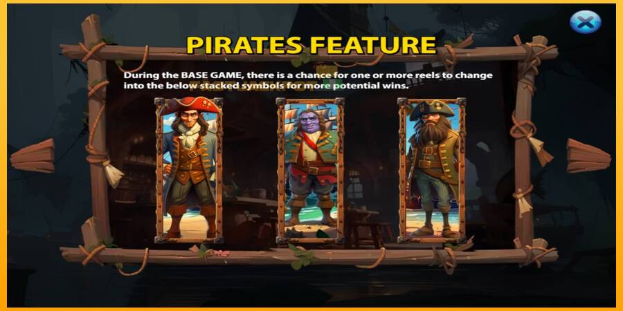 Hrací automat: Pirates Treasure Quest s reálnou šancou na výhru