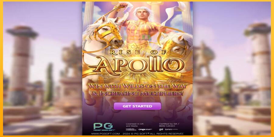 Hrací automat: Rise of Apollo s reálnou šancou na výhru