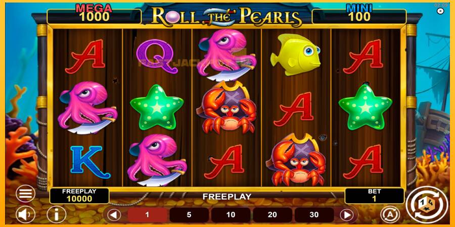 Hrací automat: Roll The Pearls Hold & Win s reálnou šancou na výhru