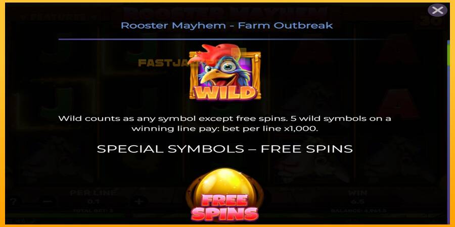 Hrací automat: Rooster Mayhem Farm Outbreak s reálnou šancou na výhru