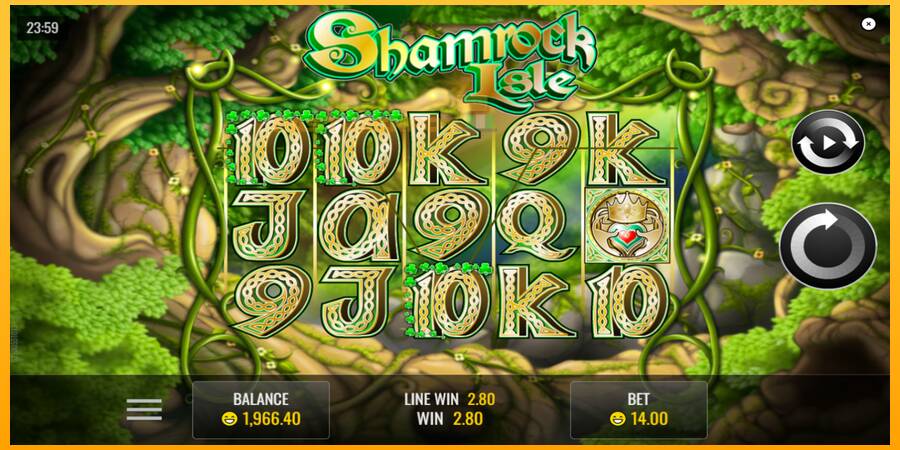 Hrací automat: Shamrock Isle s reálnou šancou na výhru