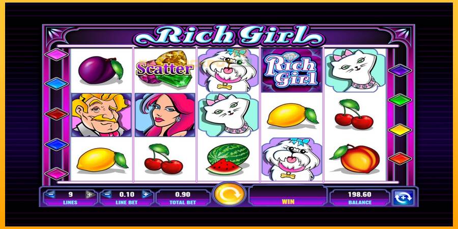 Hrací automat: She’s a Rich Girl s reálnou šancou na výhru