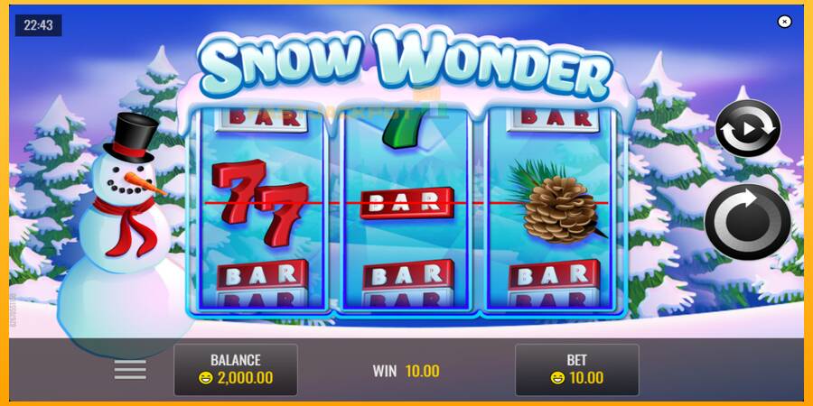 Hrací automat: Snow Wonder s reálnou šancou na výhru