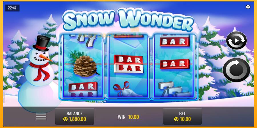 Hrací automat: Snow Wonder s reálnou šancou na výhru