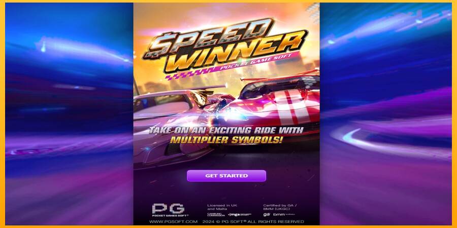 Hrací automat: Speed Winner s reálnou šancou na výhru