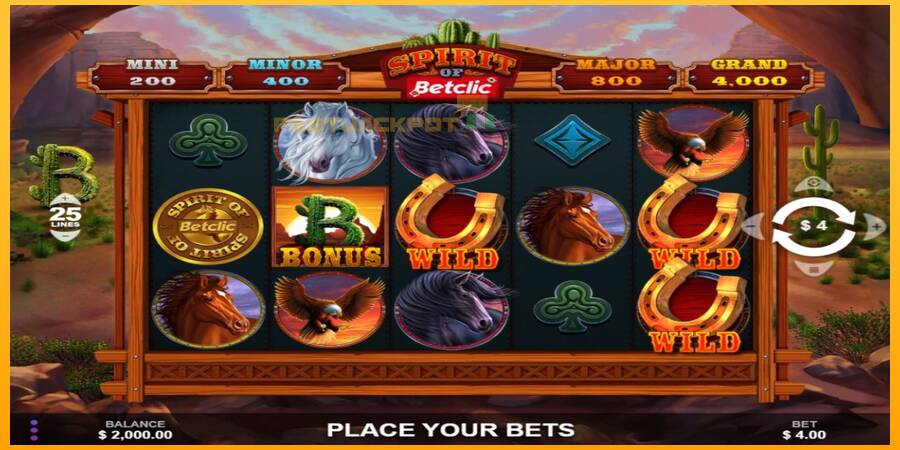 Hrací automat: Spirit of Betclic s reálnou šancou na výhru