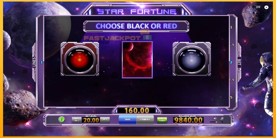 Hrací automat: Star Fortune s reálnou šancou na výhru