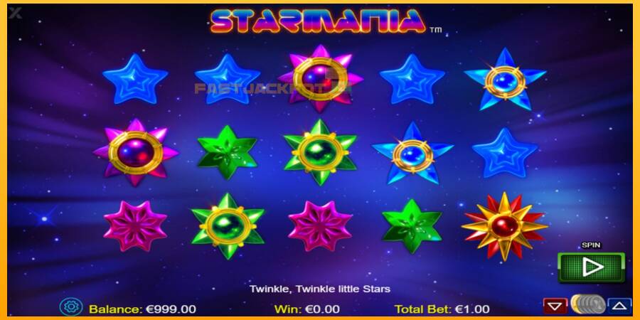 Hrací automat: Starmania s reálnou šancou na výhru