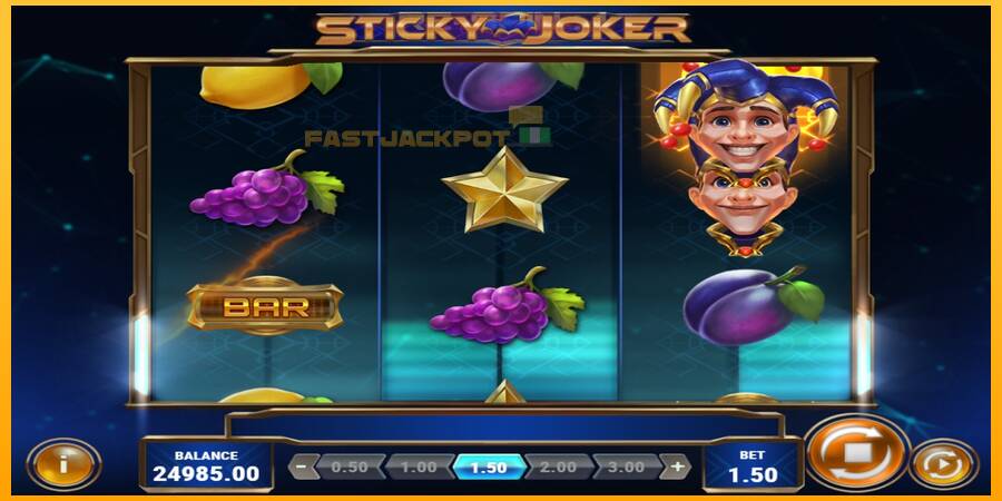 Hrací automat: Sticky Joker s reálnou šancou na výhru