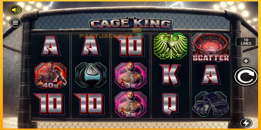 Hrací automat: The Cage King s reálnou šancou na výhru