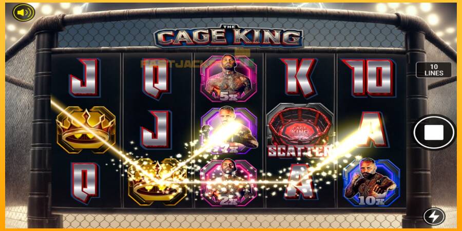 Hrací automat: The Cage King s reálnou šancou na výhru