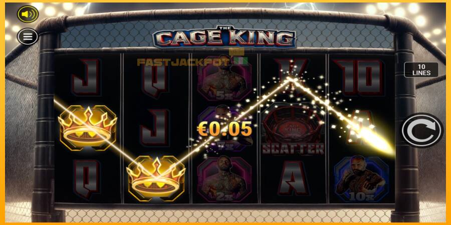 Hrací automat: The Cage King s reálnou šancou na výhru