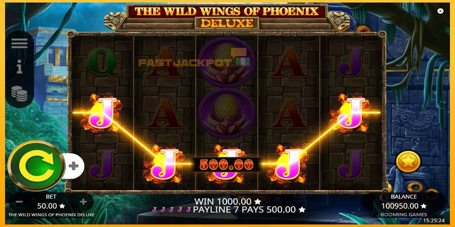 Hrací automat: The Wild Wings of Phoenix Deluxe s reálnou šancou na výhru