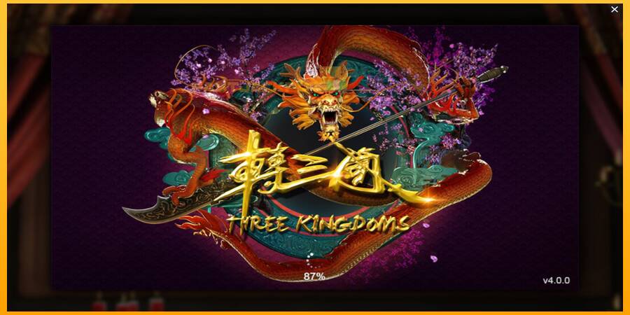 Hrací automat: Three Kingdoms s reálnou šancou na výhru