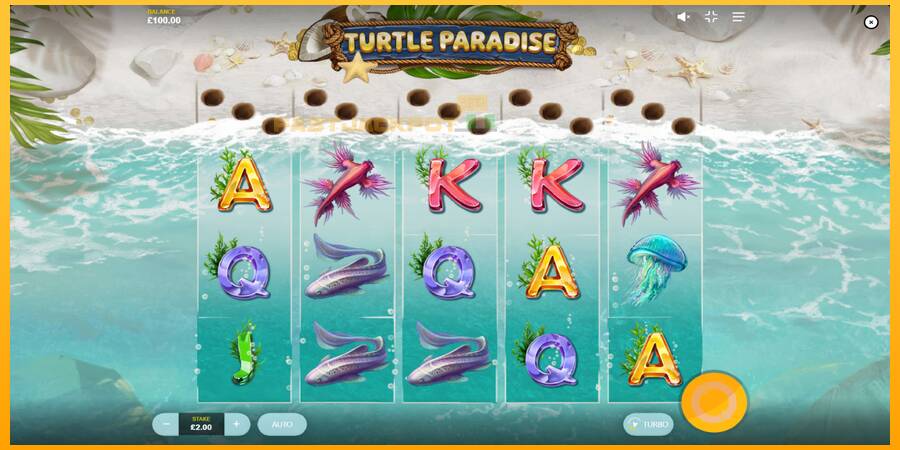 Hrací automat: Turtle Paradise s reálnou šancou na výhru