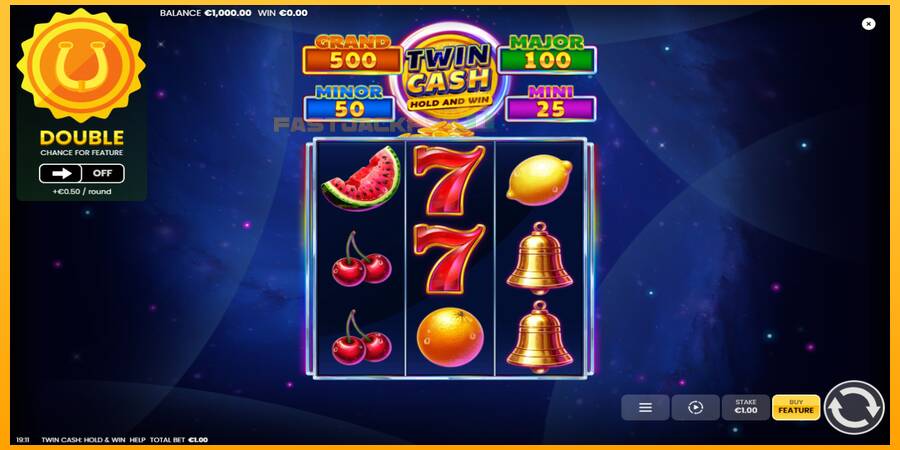 Hrací automat: Twin Cash: Hold and Win s reálnou šancou na výhru