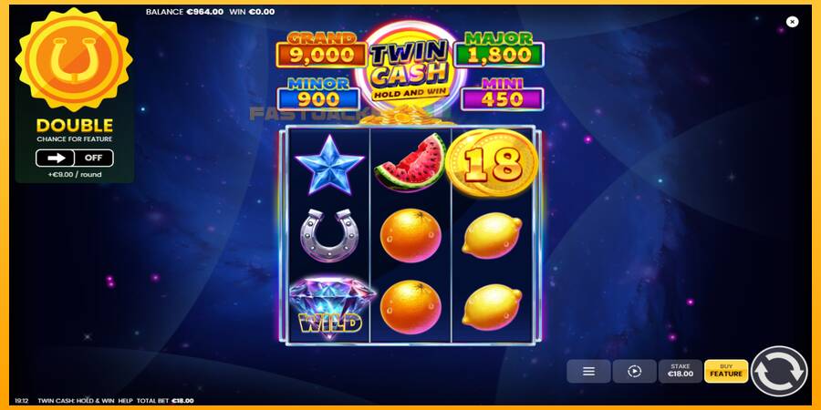 Hrací automat: Twin Cash: Hold and Win s reálnou šancou na výhru