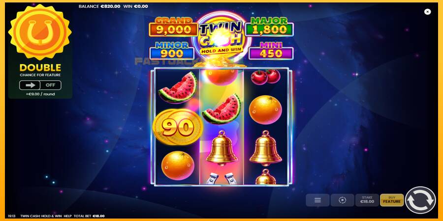 Hrací automat: Twin Cash: Hold and Win s reálnou šancou na výhru