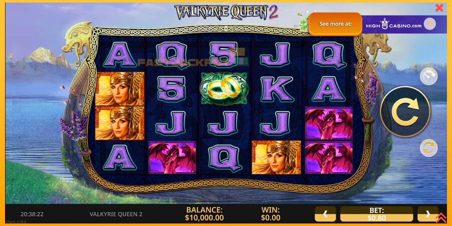 Hrací automat: Valkyrie Queen 2 s reálnou šancou na výhru